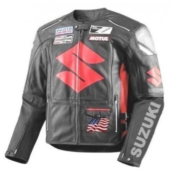 SUZUKI MOTUL LEATHER RACING JACKET