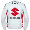 SUZUKI RED LEATHER RACING JACKET