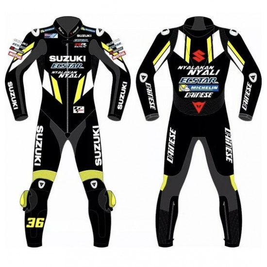 SUZUKI MOTORCYCLE LEATHER RACING SUIT