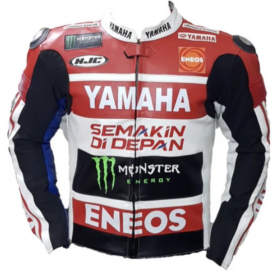 YAMAHA MOTORCYCLE LEATHER RACING JACKET