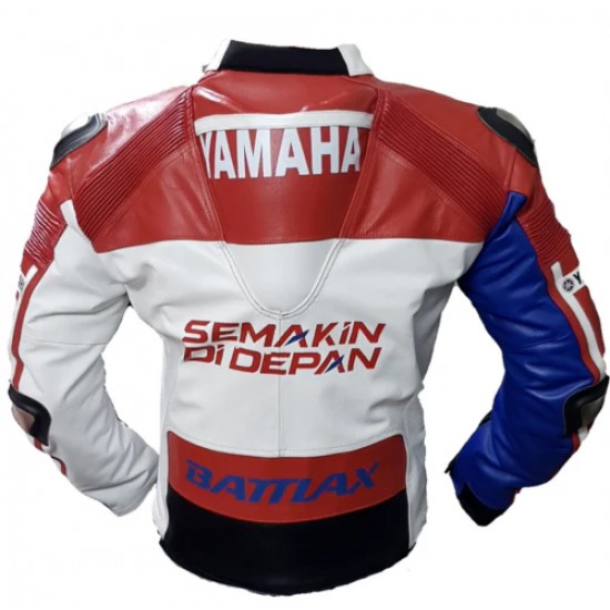 YAMAHA MOTORCYCLE LEATHER RACING JACKET