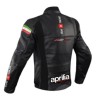 APRILIA BLACK KNIGHT MOTORCYCLE LEATHER RACING JACKET