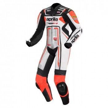 Custom Aprilia Racing Moto Gp Suit White Black Red