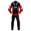 Custom Aprilia Racing RSV4 Leo Vince Motorbike Suit Black Red White