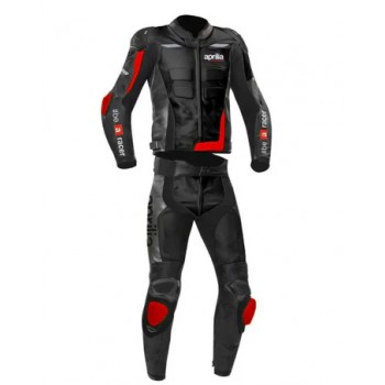 APRILIA MEN MOTORCYCLE LEATHER RACING SUIT