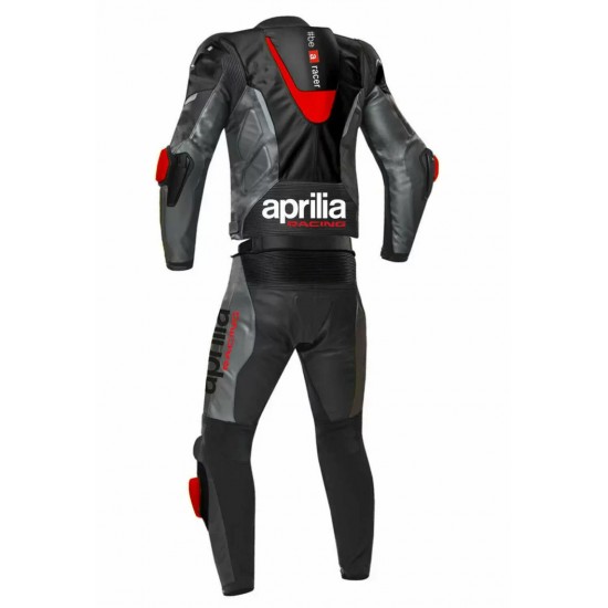 APRILIA MEN MOTORCYCLE LEATHER RACING SUIT