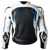 BMW Custom Motorbike Leather Racing Jacket White Black