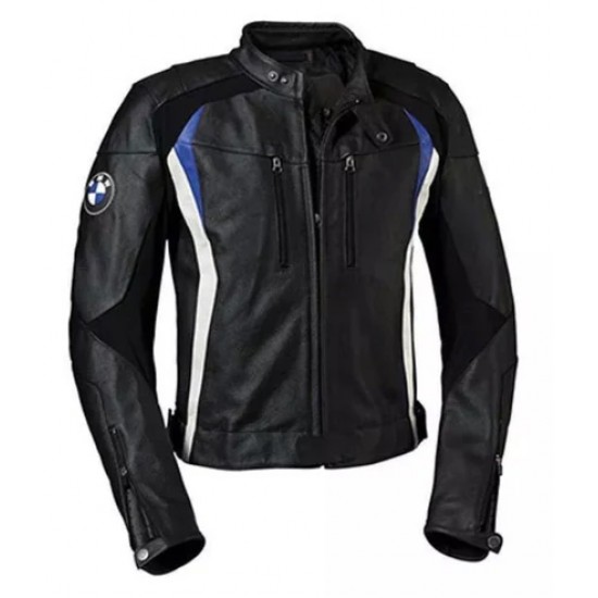 BMW BLACK LEATHER RACING JACKET