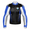 BMW BLUE AND WHITE LEATHER RACING JACKET