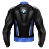 BMW BLUE AND WHITE LEATHER RACING JACKET