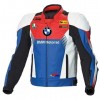 BMW MOTORRAD BY GSXR MOTORCYCLE BLACK LEATHER RACING JACKET