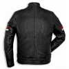 DUCATI MOTORCYCLE BLACK LEATHER RACING JACKET