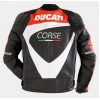 DUCATI CORSE MEN MOTORCYCLE LEATHER RACING JACKET