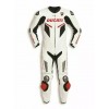 Custom Ducati 1299 Motorcycle Leather Racing Suit White Black Red