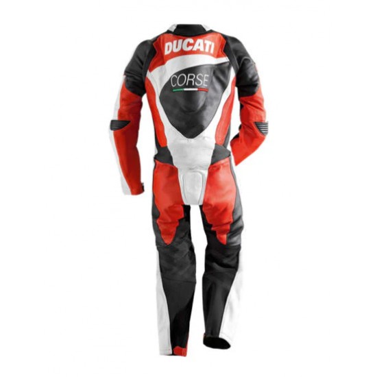 DUCATI CORSE MOTO LEATHER CE RATED RACING SUIT