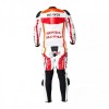 Custom Honda Repsol Motorcycle Leather Racing Suit Orange White Red Black