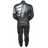 HONDA MOTORCYCLE BLACK LEATHER RACING SUIT SIZE XXL