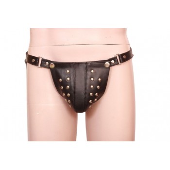 Men's Real Leather Jockstrap, Fetish, Club Leather Underwear, Sexy Thong, Adult, Codpiece, Fetish Underwear, Men Leather Underwear