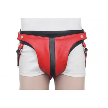 Men's Real Leather Jockstrap, Fetish, Club Leather Underwear, Sexy Thong, Adult, Codpiece, Fetish Underwear, Men Leather Underwear