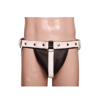 Men's Real Leather Jockstrap, Fetish, Club Leather Underwear, Sexy Thong, Adult, Codpiece, Fetish Underwear, Men Leather Underwear
