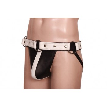Men's Real Leather Jockstrap, Fetish, Club Leather Underwear, Sexy Thong, Adult, Codpiece, Fetish Underwear, Men Leather Underwear