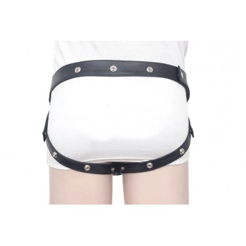 Men's Real Leather Jockstrap, Fetish, Club Leather Underwear, Sexy Thong, Adult, Codpiece, Fetish Underwear, Men Leather Underwear