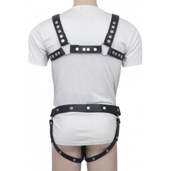 Men's Real Leather Jockstrap, Fetish, Club Leather Underwear, Sexy Thong, Adult, Codpiece, Fetish Underwear, Men Leather Underwear