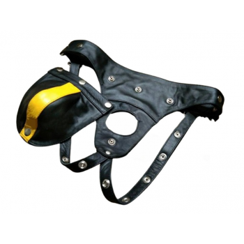 Men's Real Leather Jockstrap, Fetish, Club Leather Underwear, Sexy Thong, Adult, Codpiece, Fetish Underwear, Men Leather Underwear