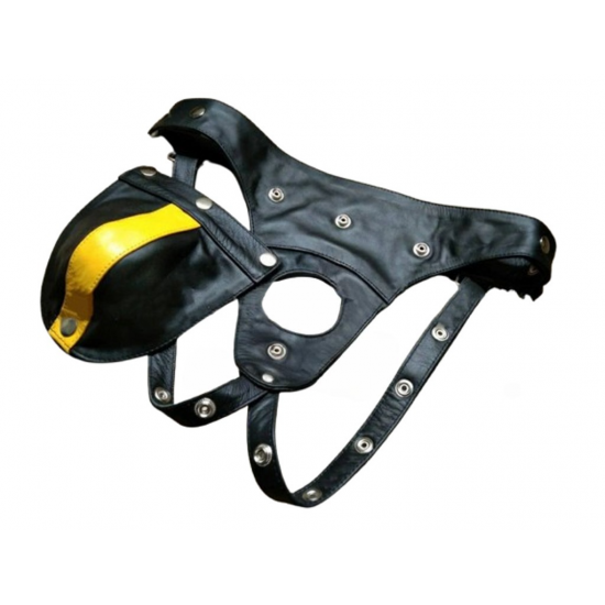 Men's Real Leather Jockstrap, Fetish, Club Leather Underwear, Sexy Thong, Adult, Codpiece, Fetish Underwear, Men Leather Underwear