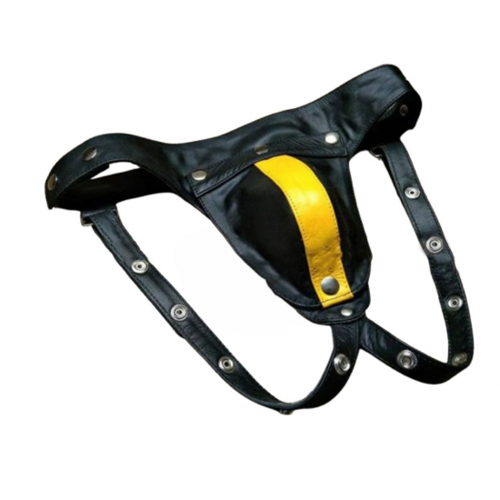 Men's Real Leather Jockstrap, Fetish, Club Leather Underwear, Sexy Thong, Adult, Codpiece, Fetish Underwear, Men Leather Underwear