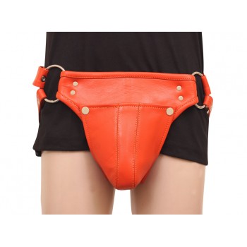 Men's Real Leather Jockstrap, Fetish, Club Leather Underwear, Sexy Thong, Adult, Codpiece, Fetish Underwear, Men Leather Underwear
