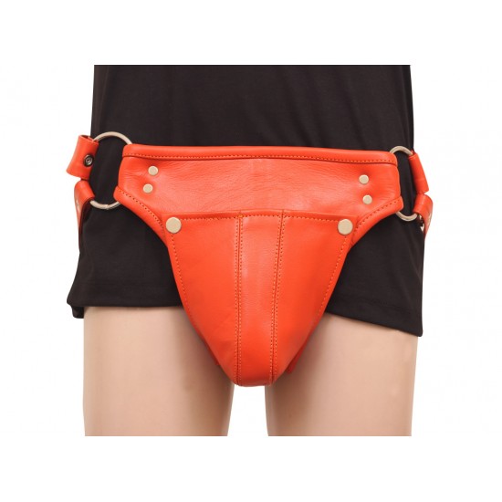 Men's Real Leather Jockstrap, Fetish, Club Leather Underwear, Sexy Thong, Adult, Codpiece, Fetish Underwear, Men Leather Underwear