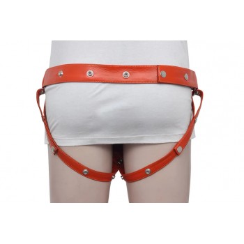 Men's Real Leather Jockstrap, Fetish, Club Leather Underwear, Sexy Thong, Adult, Codpiece, Fetish Underwear, Men Leather Underwear