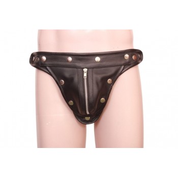 Men's Real Leather Jockstrap, Fetish, Club Leather Underwear, Sexy Thong, Adult, Codpiece, Fetish Underwear, Men Leather Underwear