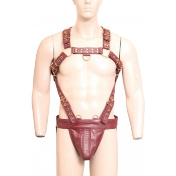 Men's Real Leather Jockstrap, Fetish, Club Leather Underwear, Sexy Thong, Adult, Codpiece, Fetish Underwear, Men Leather Underwear