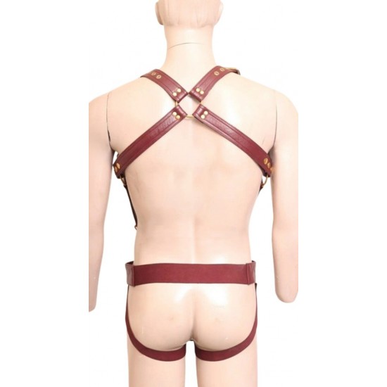Men's Real Leather Jockstrap, Fetish, Club Leather Underwear, Sexy Thong, Adult, Codpiece, Fetish Underwear, Men Leather Underwear