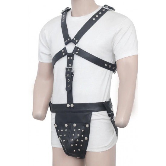 Men's Real Leather Jockstrap, Fetish, Club Leather Underwear, Sexy Thong, Adult, Codpiece, Fetish Underwear, Men Leather Underwear
