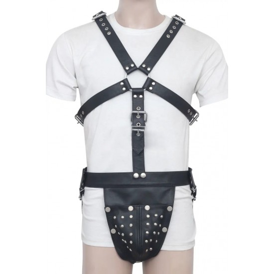 Men's Real Leather Jockstrap, Fetish, Club Leather Underwear, Sexy Thong, Adult, Codpiece, Fetish Underwear, Men Leather Underwear