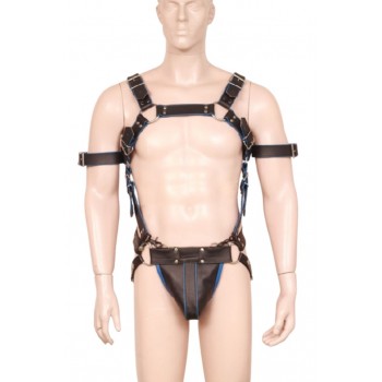Men's Real Leather Jockstrap, Fetish, Club Leather Underwear, Sexy Thong, Adult, Codpiece, Fetish Underwear, Men Leather Underwear