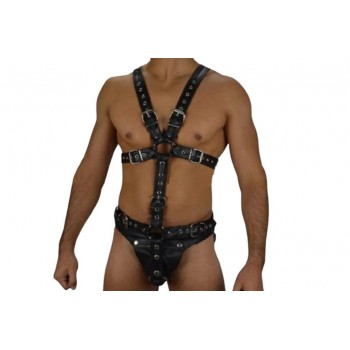 Men's Real Leather Jockstrap, Fetish, Club Leather Underwear, Sexy Thong, Adult, Codpiece, Fetish Underwear, Men Leather Underwear