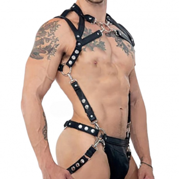 Men's Real Leather Jockstrap, Fetish, Club Leather Underwear, Sexy Thong, Adult, Codpiece, Fetish Underwear, Men Leather Underwear
