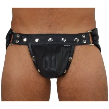Men's Real Leather Jockstrap, Fetish, Club Leather Underwear, Sexy Thong, Adult, Codpiece, Fetish Underwear, Men Leather Underwear
