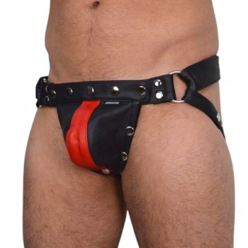 Men's Real Leather Jockstrap, Fetish, Club Leather Underwear, Sexy Thong, Adult, Codpiece, Fetish Underwear, Men Leather Underwear
