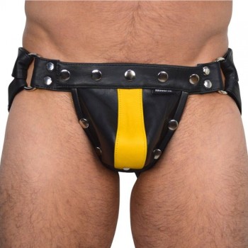 Men's Real Leather Jockstrap, Fetish, Club Leather Underwear, Sexy Thong, Adult, Codpiece, Fetish Underwear, Men Leather Underwear