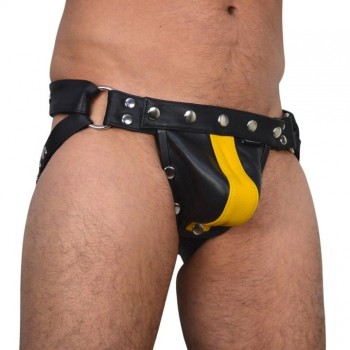 Men's Real Leather Jockstrap, Fetish, Club Leather Underwear, Sexy Thong, Adult, Codpiece, Fetish Underwear, Men Leather Underwear
