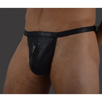 Men's Real Leather Jockstrap, Fetish, Club Leather Underwear, Sexy Thong, Adult, Codpiece, Fetish Underwear, Men Leather Underwear