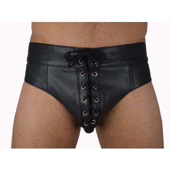 Men's Real Leather Jockstrap, Fetish, Club Leather Underwear, Sexy Thong, Adult, Codpiece, Fetish Underwear, Men Leather Underwear
