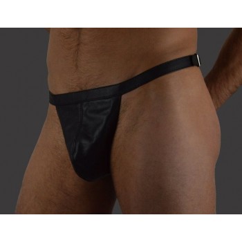 Men's Real Leather Jockstrap, Fetish, Club Leather Underwear, Sexy Thong, Adult, Codpiece, Fetish Underwear, Men Leather Underwear