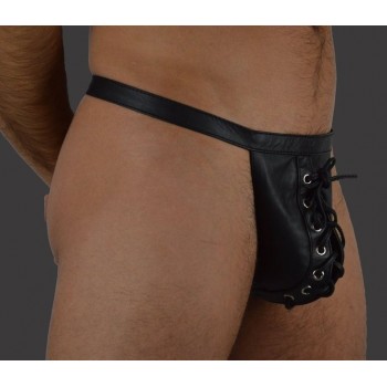 Men's Real Leather Jockstrap, Fetish, Club Leather Underwear, Sexy Thong, Adult, Codpiece, Fetish Underwear, Men Leather Underwear