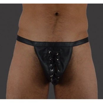 Men's Real Leather Jockstrap, Fetish, Club Leather Underwear, Sexy Thong, Adult, Codpiece, Fetish Underwear, Men Leather Underwear